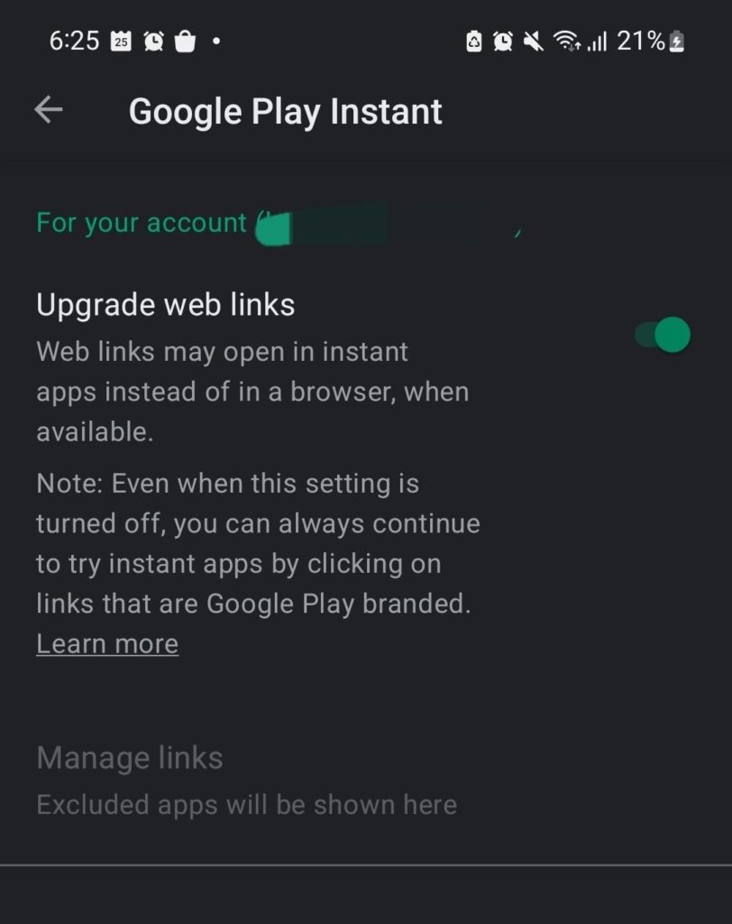 instant apps